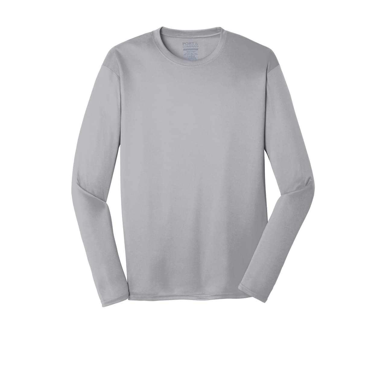 Port & Company® Long Sleeve Performance Men's Tee